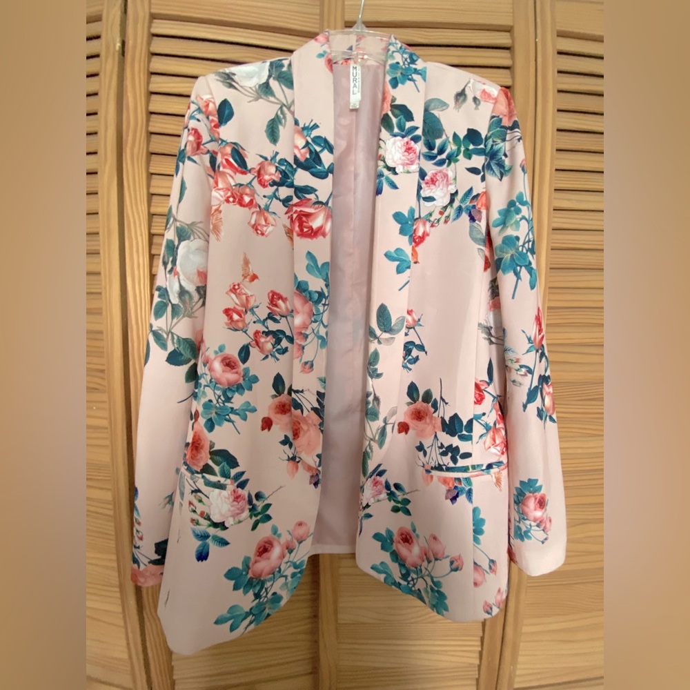 Floral Blazer